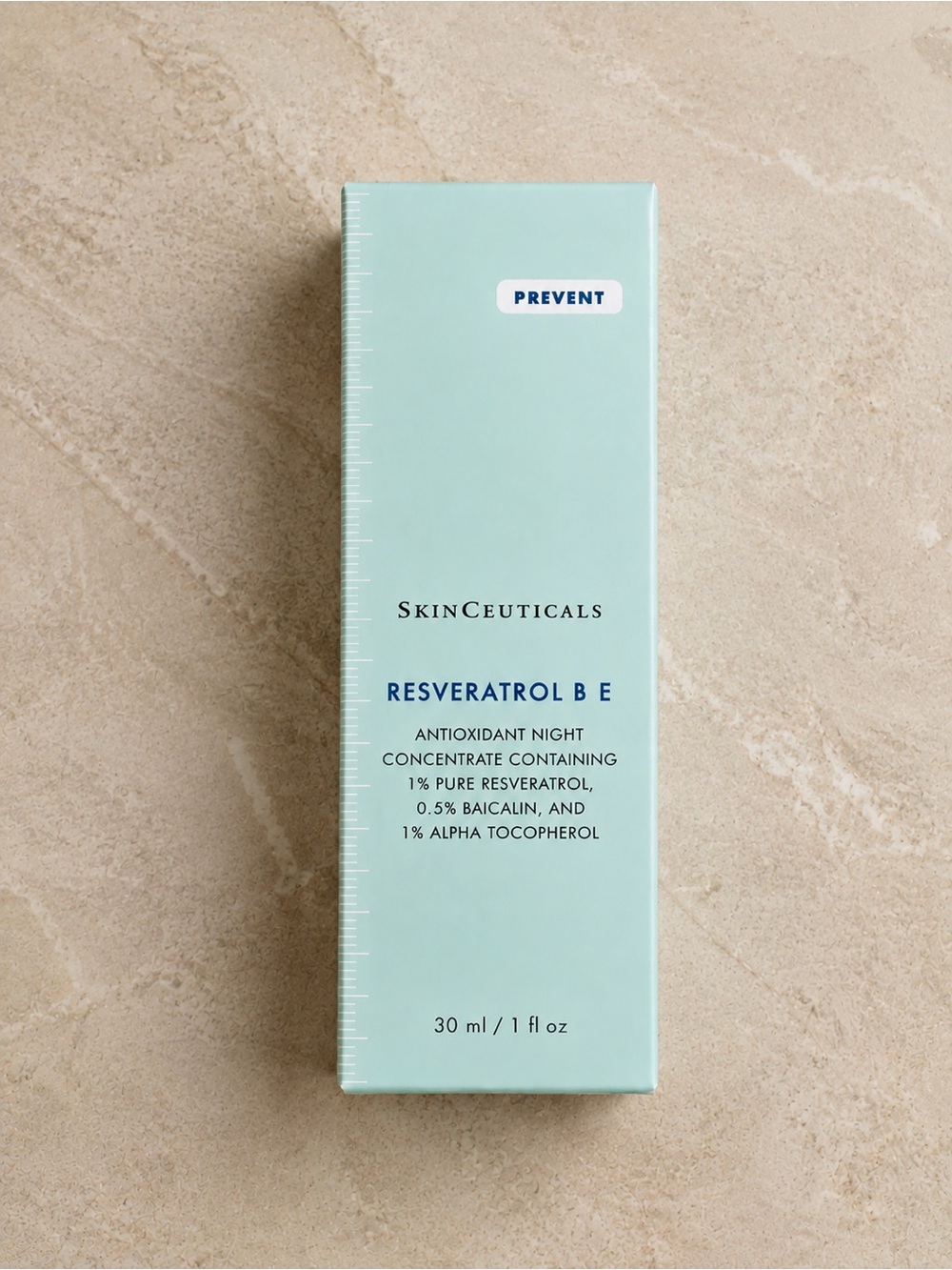SkinCeuticals Resveratrol B E - Mint Green Night Antioxidant Serum